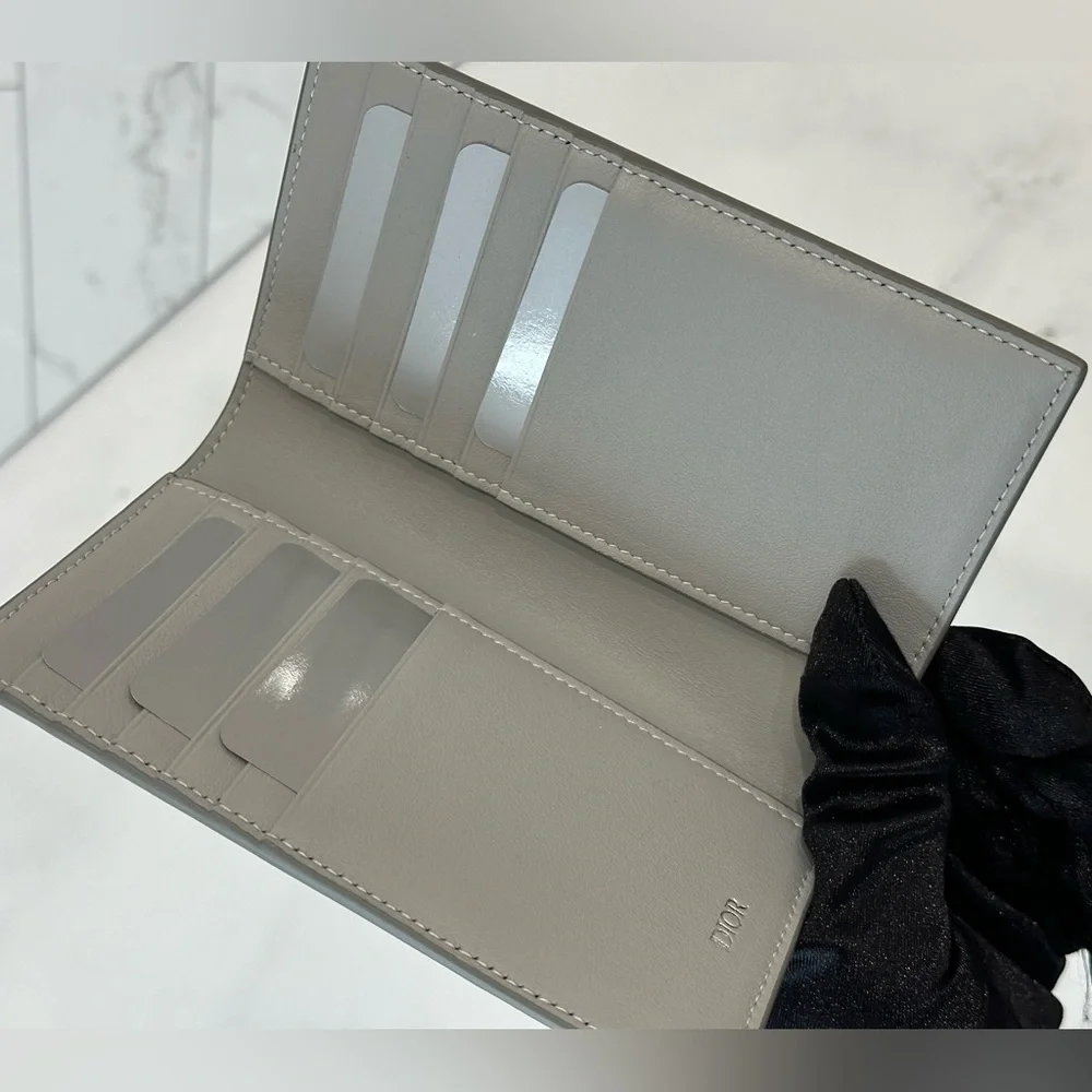 Dior folding wallet